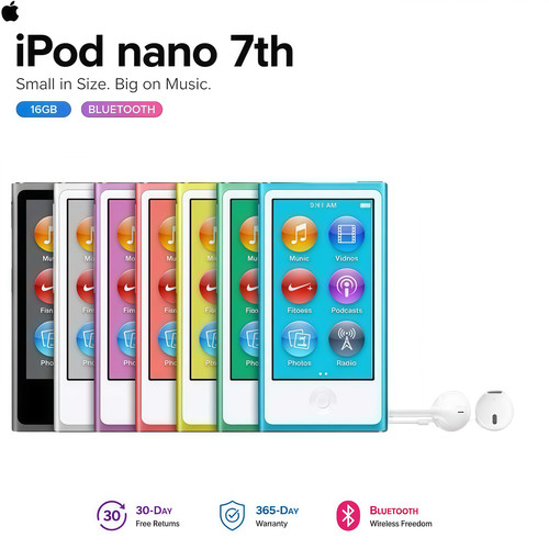 Apple ipod nano 7th generation - apple,