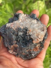 Quartz specularite and calcite - specularite,