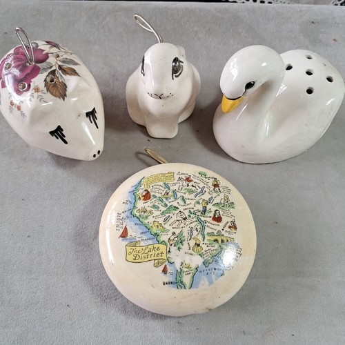 Vintage ceramic pomanders - 4,