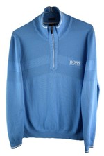 HUGO BOSS Blue Knitwear Jumper