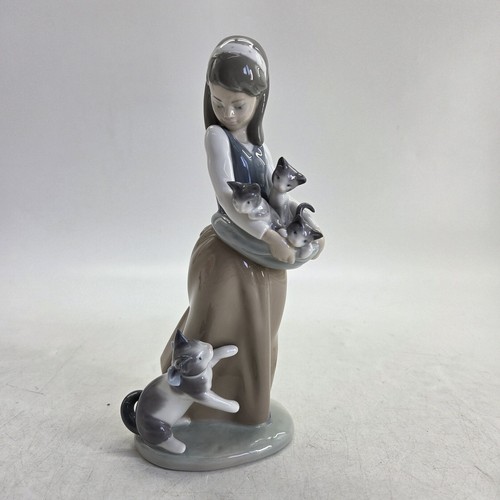 Lladro porcelain following - porcelain,