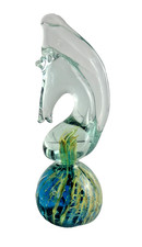 Vintage Mdina Art Glass Green