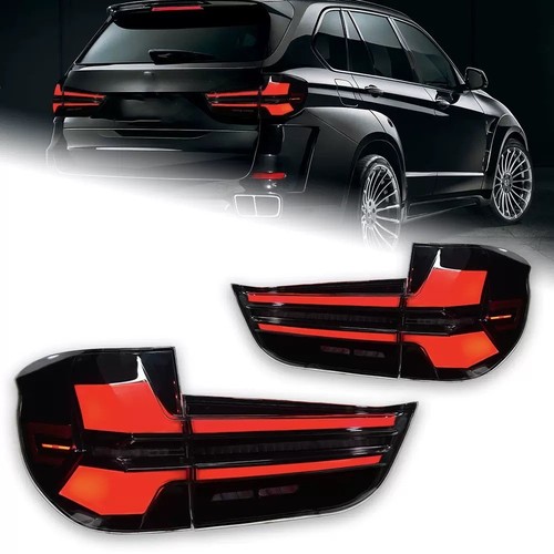 Red lens led tail light - red,