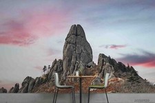 3D Boulder Rock Self-adhesive