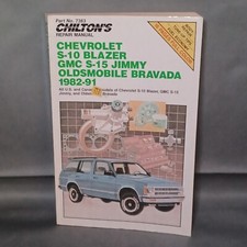 1982-1991 Chevy Blazer S-10 Jimmy Bravada Chilton's Repair Manual