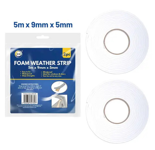 Weather foam tape draught - weather,