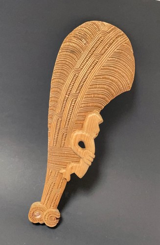 Vintage maori tiki handcarved - tiki,