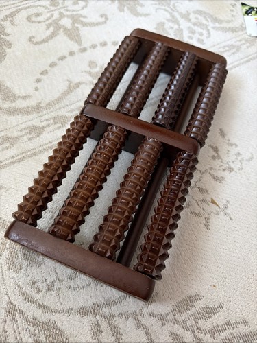 Wooden foot roller - roller, massager