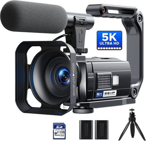 Camcorder video camera 5k - video,