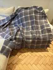 Foxford Woollen Mills Mohair Throwover Rug 75% Mohair, 20% Wool, Made in Ireland