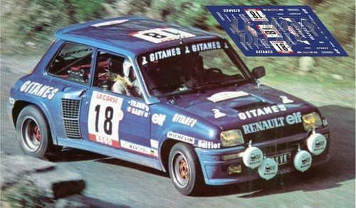 Decals renault turbo tour - 5,