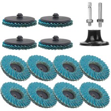 12Pcs 2Inch 50mm Flap Sanding