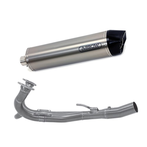 Full exhaust titanium coll - titanium,