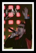 Bono - U2 Autograph Signed &