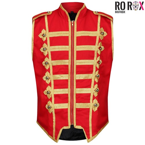 Men steampunk parade jacket - parade,