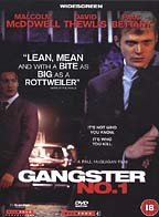 Gangster No. 1 DVD (2000) Malcolm McDowell, McGuigan (DIR) cert 18 Amazing Value