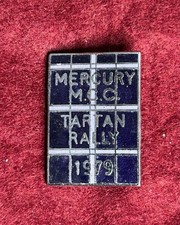 Enamel Badge Motorcycle Rally