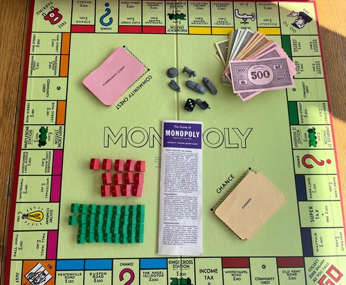 Monopoly vintage 1970s parker - 1970s,