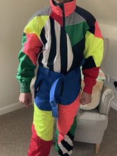 Vintage one-piece ski suit