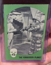 Nu Card Robbie Robot MINT Forbidden Planet Green 1961 No: 43 Horror Monster 