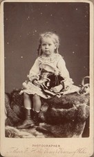 LONDON CDV NAMED PRETTY GIRL
