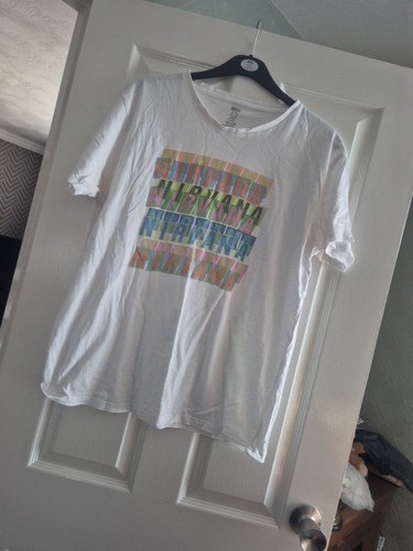 Mens nirvana white shirt - mens, t-shirt
