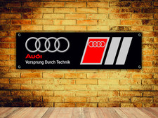 Audi Fans Logo Design Banner