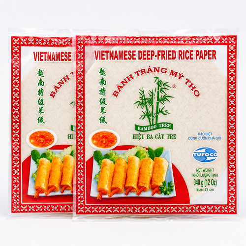 Bamboo tree fried rice paper - rice,