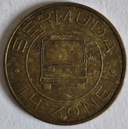 Bus token bermuda zone - bus, bermuda;