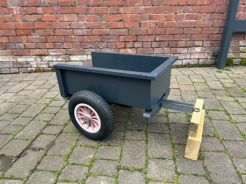 Cart trailer teal grey - teal,