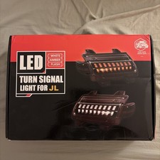 LED Turn Signal Light With DRL Lamp For Jeep Wrangler JL JLU Rubicon 2018-2023