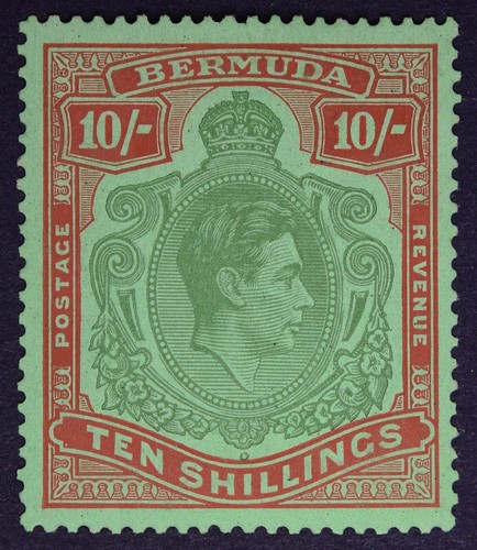 Bermuda sg119a 1939 kgvi - bermuda,