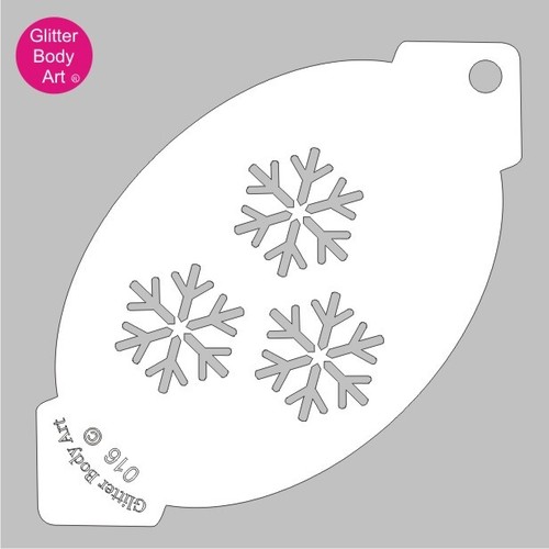 Reusable christmas snowflake - reusable,