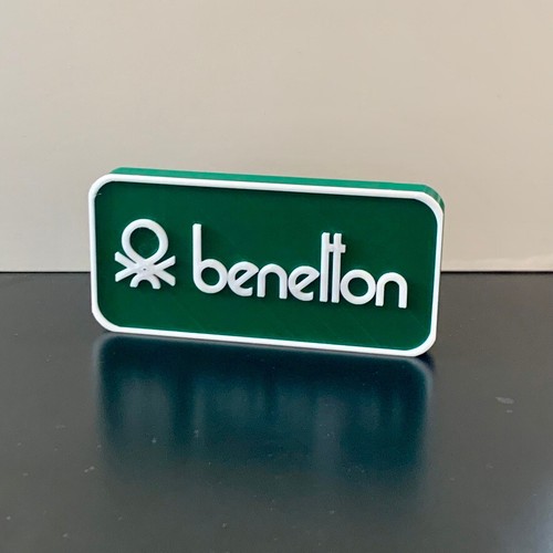 Benetton sports badge emblem - benetton,