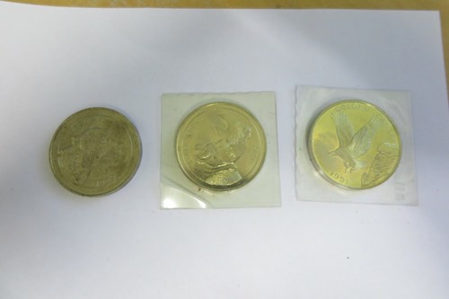 World savers coins 1989 - 3,