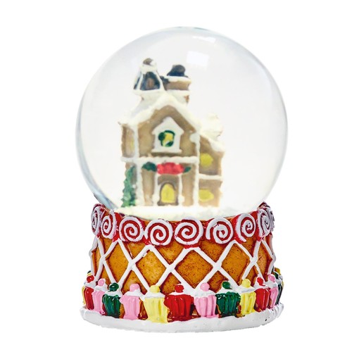 Christmas snow globe colourful - snow,
