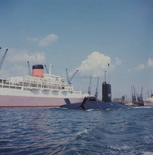 Hms Dreadnought 1965 Old Photo