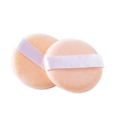 Powder Puff Cosmetic Makeup Sponges Face Beauty Foundation Compact Pack of 2 UK