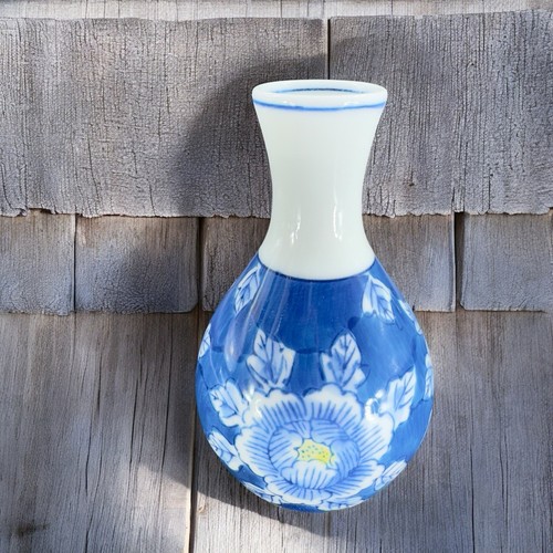 Japanese porcelain sake bottle - japanese,