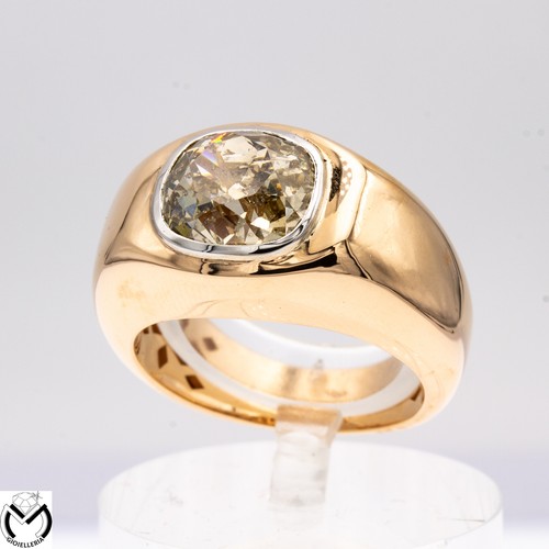 Gold ring pink - pink, 18