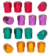 4 x HEX METAL ALLOY TYRE AIR