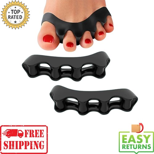 2pcs silicone toe separator - silicone,