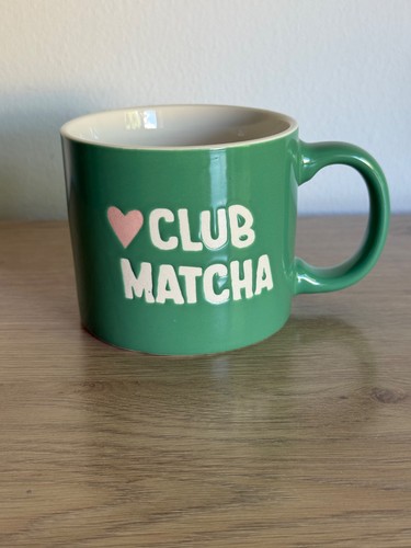 Club matcha green ceramic - club,