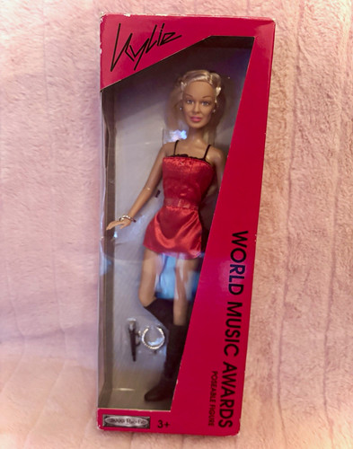 Kylie minogue poseable figure - kylie,