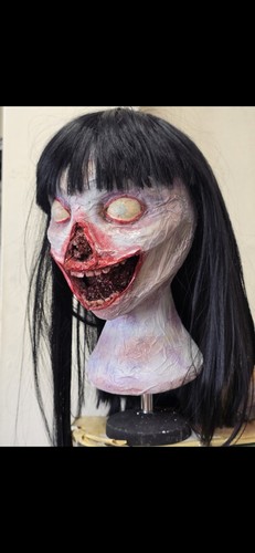 Vicky zombie head - head, prop