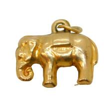 9ct Yellow Gold Lucky Elephant