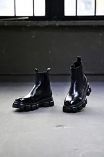 Men's Black Cowhide Chelsea