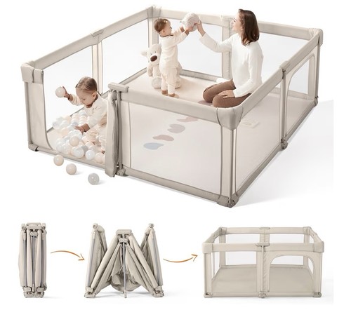 Sweeby baby playpen - sweeby, foldable