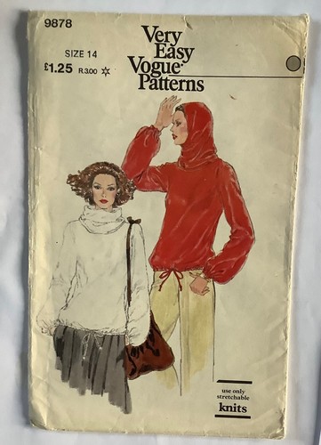 Vogue 9878 sewing pattern - vogue,