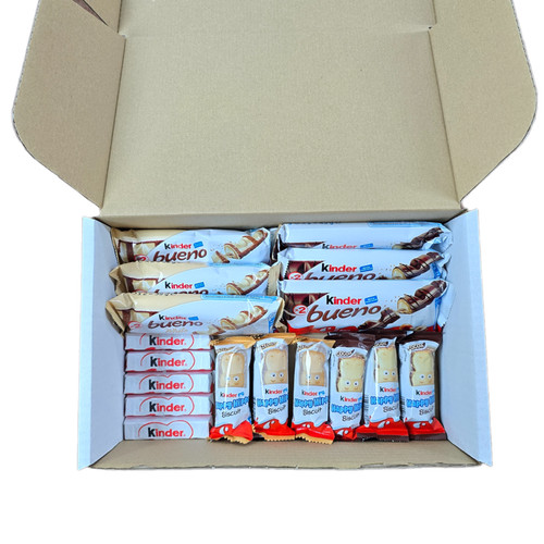 Kinder chocolate gift hamper - kinder,